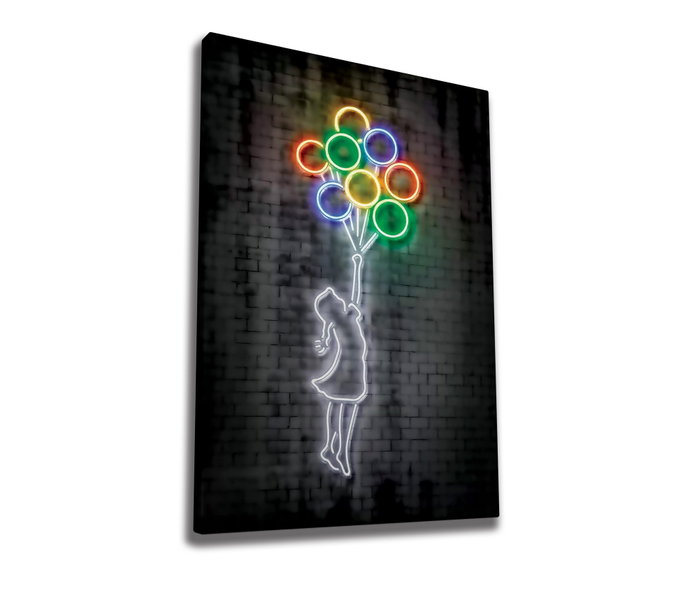 Wallity WY224 Lienzo Decorativo Multicolor 50 x 70 cm